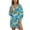 Tropical Hibiscus Palm Tree Boat, variant on Xoenoiee Tropical Plumeria Palm Leaves Print Swimsuit Cover Up for Women 2026 Button Down Shirt V Neck Long Sleeve Beach Cover Ups Vacation Outfit with Pockets, S