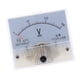 thumbnail image 5 of 14 tipos de voltímetro de panel analógico 85C DC, piezas de repuesto para amperímetro rectangular 0-150 V, 5 of 6
