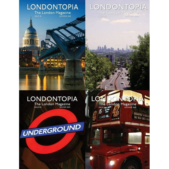 Londontopia Magazine Omnibus - 4 Issues of the London Magazine (Paperback)