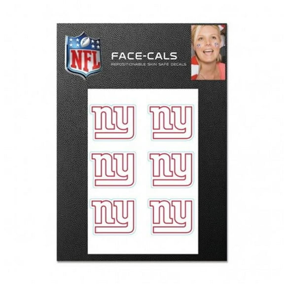 NFL New York Giants Tattoo Face Cals