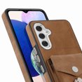 thumbnail image 6 of Nalacover Wallet Case for Samsung A54 5G, Premium Leather Case with Card Holder, 360°Rotation Ring Kickstand, RFID Blocking Protective Magnetic Back Clsoure Case for Samsung Galaxy A54 5G, Brown, 6 of 13