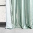 thumbnail image 4 of Robin's Egg Grommet Blackout Faux Silk Taffeta Curtain (1 Panel), Robin's Egg, 50W X 84L, 4 of 7