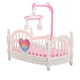 thumbnail image 5 of ColoMX Cama para muñecas en miniatura, muebles de dormitorio para casa de muñecas en miniatura con cama pequeña para muñeca, juego de cuna y juguete hecho a mano Diy, 5 of 8