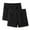Black*2, variant on 2 Pack Girls Dance Ballet Shorts Gymnastics Athletic Short, Kids Workout Clothes Running Sports 4-14 Years