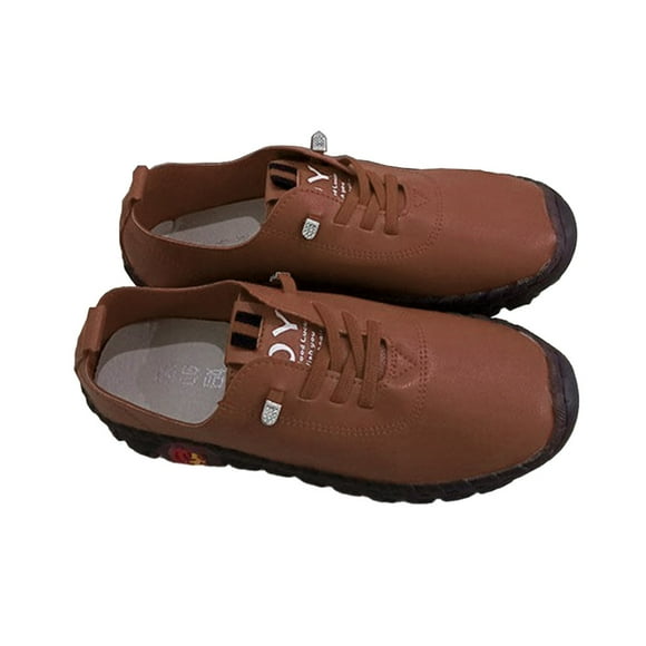 Minnieouse Zapatillas de deporte impermeables antideslizantes plataforma mocasines zapato plano zapato Femm Type4 NO4