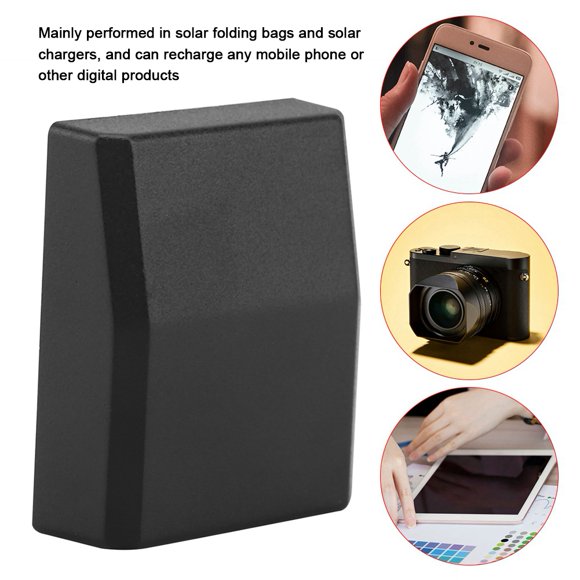 Power Bank, Dc 5-20v Input And Dc 5v Output Solar Power Bank With Anti-rust Case 1.57x1.38x0.51in Usb Charger, For Outdoor Travel