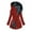 Red, variant on Bmisegm Women Attumn Winter Solid Composite Zipper Long Sleeve Jacket Pocket Outerwear Coat Winter Coats for Women Red XL