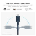 thumbnail image 4 of Native Union Belt Cable XL – 100W USB-C to USB-C 10ft / 3m Ultra-Strong Charging Cable with Cable Strap – Compatible with iPhone 16, MacBook Pro 14"/16" M4, Air 13"/15" M3, Surface Go 3 (Navy), 4 of 6