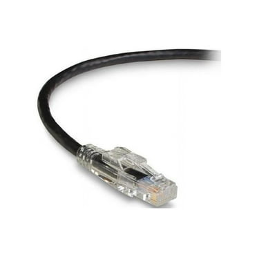 BLACK BOX C6PC70-BK-03 CAT6 550-MHZ LOCKING SNAGLESS STRANDED ETHERNET PATCH CABLE - UNSHIELDED (UTP),