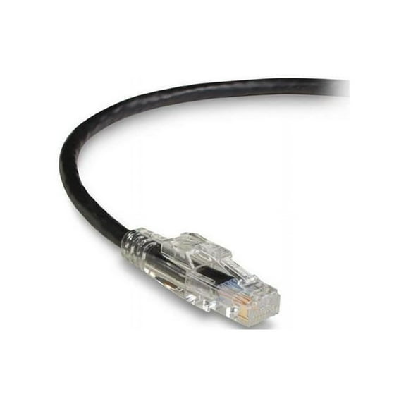 BLACK BOX C6PC70-BK-03 CAT6 550-MHZ LOCKING SNAGLESS STRANDED ETHERNET PATCH CABLE - UNSHIELDED (UTP),