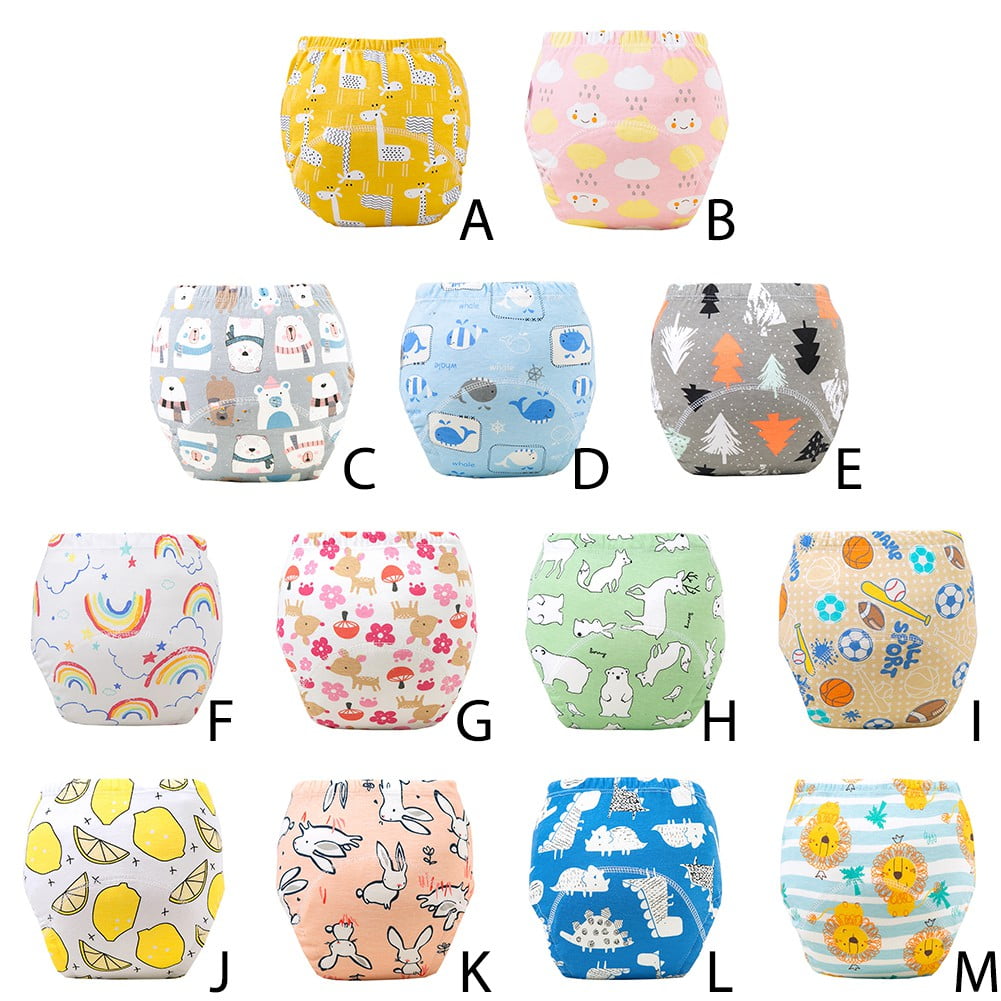 Training Underwear, Soft Cotton Absorbent Training Pants for Baby Boys