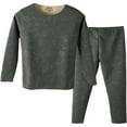 thumbnail image 1 of Conjunto de ropa interior térmica para niños, ropa interior larga para niños, conjunto térmico superior e inferior para invierno, 1 of 7