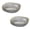Gray, variant on 2 Pack Fruit Bowls, Vegetable Fruit Plate for Kitchen Counter Table, Modern Creative Stylish Candy Dish, Decorative Bowls for Home, Table Centerpieces