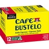 Cafe Bustelo, Espresso Style 12 K-Cup Pods Pack of 2