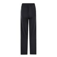 thumbnail image 5 of EDFBUYKRS Female Women Pants Casual Women Pants Petite Plus Women's and Men's Fashion Casual Ice Silk Pants Thin Quick Drying Summer Casual Loose Thin Straight Harun Pants Cropped Pants Xxxxxl, 5 of 5