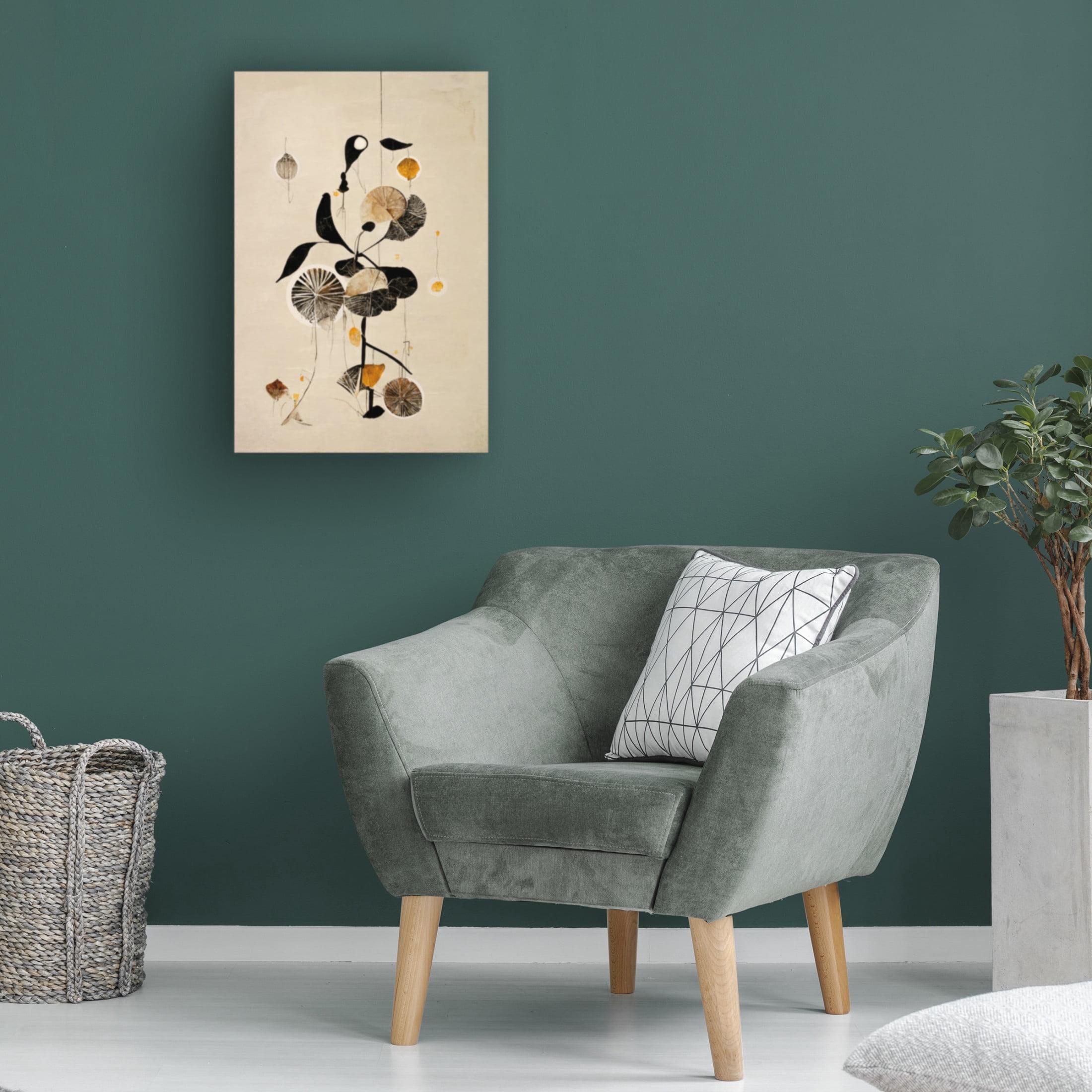 Trademark Fine Art Treechild  Floating Wheels Canvas Wall Art