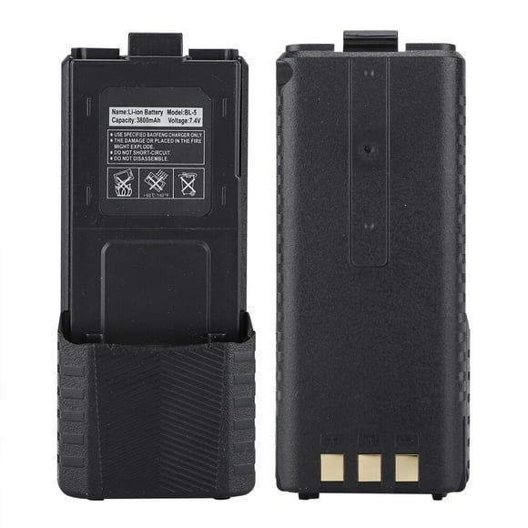 Batterie d'Interphone, Coque Résistante aux Impacts 7.4V Originale 3800mAh Batteries Bidirectionnelles pour Interphones pour Radio