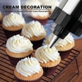 thumbnail image 5 of Professional Stainless Steel Pastry Syringe Biscuit Press Pastry Gun with 13 Biscuit Discs and 8 Nozzles, 5 of 5
