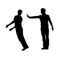 thumbnail image 1 of Sports Series Light Switch Fabric Sticker Helping Hands Wall Decal Climbing Wall (K), 1 of 4