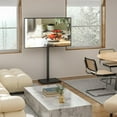 thumbnail image 2 of Swivel Floor TV Stand with Mount for 32-60 inch TVs up to 88 lbs, Height Adjustable Tall TV, 2 of 9