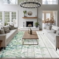 thumbnail image 3 of 6x9 Area Rugs for Living Room, Eucalyptus Leaves Non Slip Area Rugs for Kitchen Bedroom Entryway, Sage Green Summer Botanical Weeping Wooden Washable Carpet Runner Rug Floor Mats for Bedroom, 3 of 9