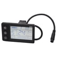 thumbnail image 1 of Pantalla De Scooter Eléctrico, Fácil De Instalar ABS Práctica Pantalla LCD De Bicicleta Eléctrica Para Conversión De Bicicleta Eléctrica, 1 of 7