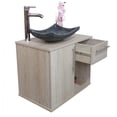 thumbnail image 3 of Gabinete para Baño DECOMOBIL con Puerta y Cajón con Lavabo y Monomando Encino Polar/Gris GABINETE 08, 3 of 4