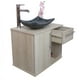 thumbnail image 3 of Gabinete para Baño DECOMOBIL con Puerta y Cajón con Lavabo y Monomando Encino Polar/Gris GABINETE 08, 3 of 4