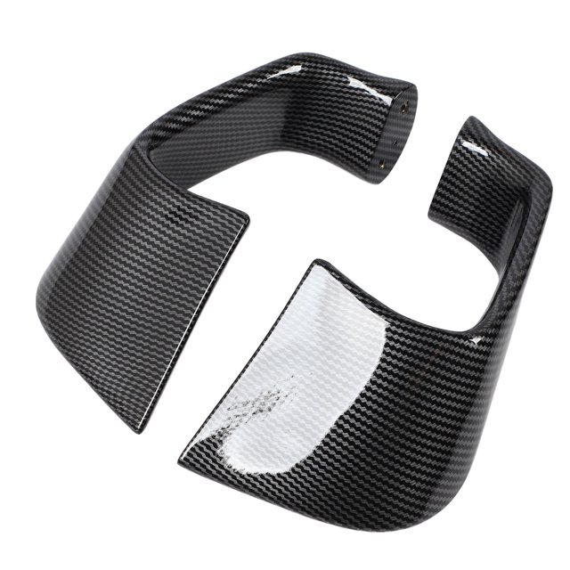 Winglets Aérodynamiques de Moto, 2pcs Aile Fixe Spoiler Moto Aérodynamique Carénage Aile Kit Décoration d'Aile Latérale pour YZF R1 R6