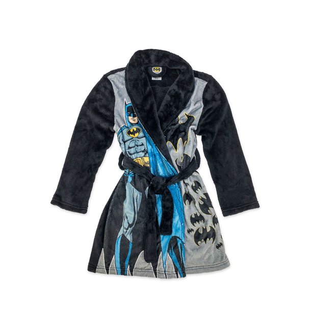 Batman Boys Robe and Slipper Set, Sizes 412