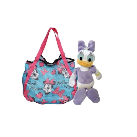 Minnie Mouse Ping Tote Bag Daisy Duck Plush Doll 11 Minnie Mouse Ping Tote Bag Daisy Duck Plush Doll