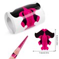 thumbnail image 3 of 100 Pieces Extension Stickers False Manicure Tips Form Builders Curve Art Decoration Self-Adhesive Shaper Stencil YC05, 3 of 9