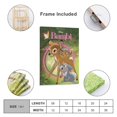 thumbnail image 2 of Bambi Cuadro decorativo colgante - Arte de pared - Póster enmarcado - Decoración de pared - Regalos para familia, amigos y aficionados 40*60 cm, 2 of 6