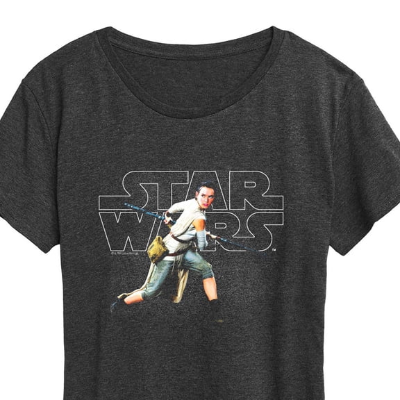 Star Wars - Rey Logo - Women's Short Sleeve Graphic T-Shirt