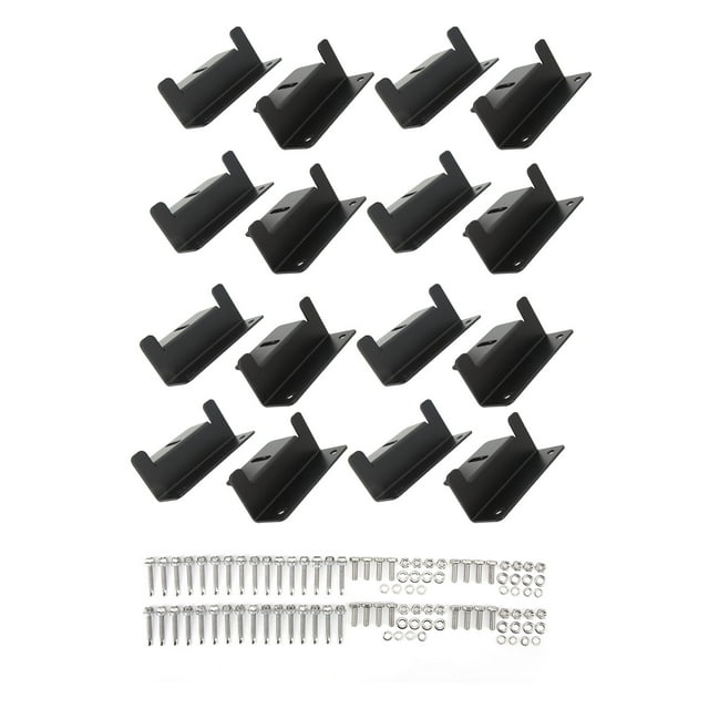 Solar Panel Z Bracket, 4 Sets Corrosion Proof Pre Drilled Holes Solar Panel Bracket For RV