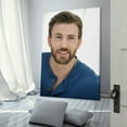 thumbnail image 3 of Chris Evans American Hot Actor Poster Artworks Canvas Poster Room Aesthetic Wall Art Prints Home Modern Decor Gifts 24x36inch(60x90cm), 3 of 6