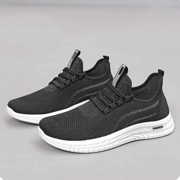 LIJCC Men Ultra Light Tennis Gym Workout Training Shoes Wide Toe Box Shoes Extra Wide Width Sneakers Air Cushion Road Running Shoes Breathable Walking Shoes