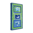 thumbnail image 2 of Trademark Fine Art 'Fish Boat And Flower In Blue' Canvas Art by Pablo Esteban, 2 of 3