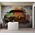 thumbnail image 5 of Traditional Wallpaper Wall Mural - Artistic Car Art, 5 of 5