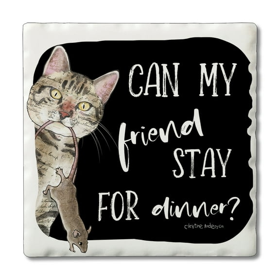 Thirstystone "My Friend" Single Tumbled Tile Coaster