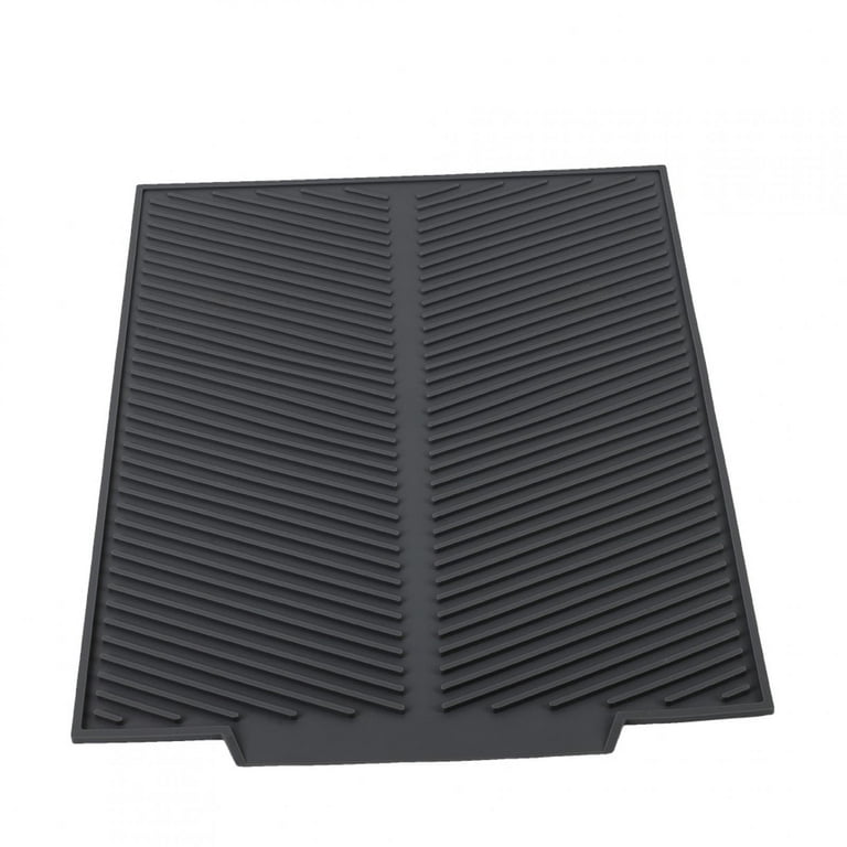 Domqga Drying Mat,Extra Large Dish Drying Mat Premium Heat Resistant  Silicone Pad 