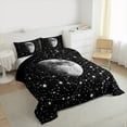 thumbnail image 3 of Castle Fairy Psychedelic Constellations Bedding Comforter Set 2pcs for Female Men Women,Universe Galaxy Mooon Twin Comforter Sets Microfiber,Starry Sky Breathable Bedding Set,Ultra Soft Home Decor, 3 of 8