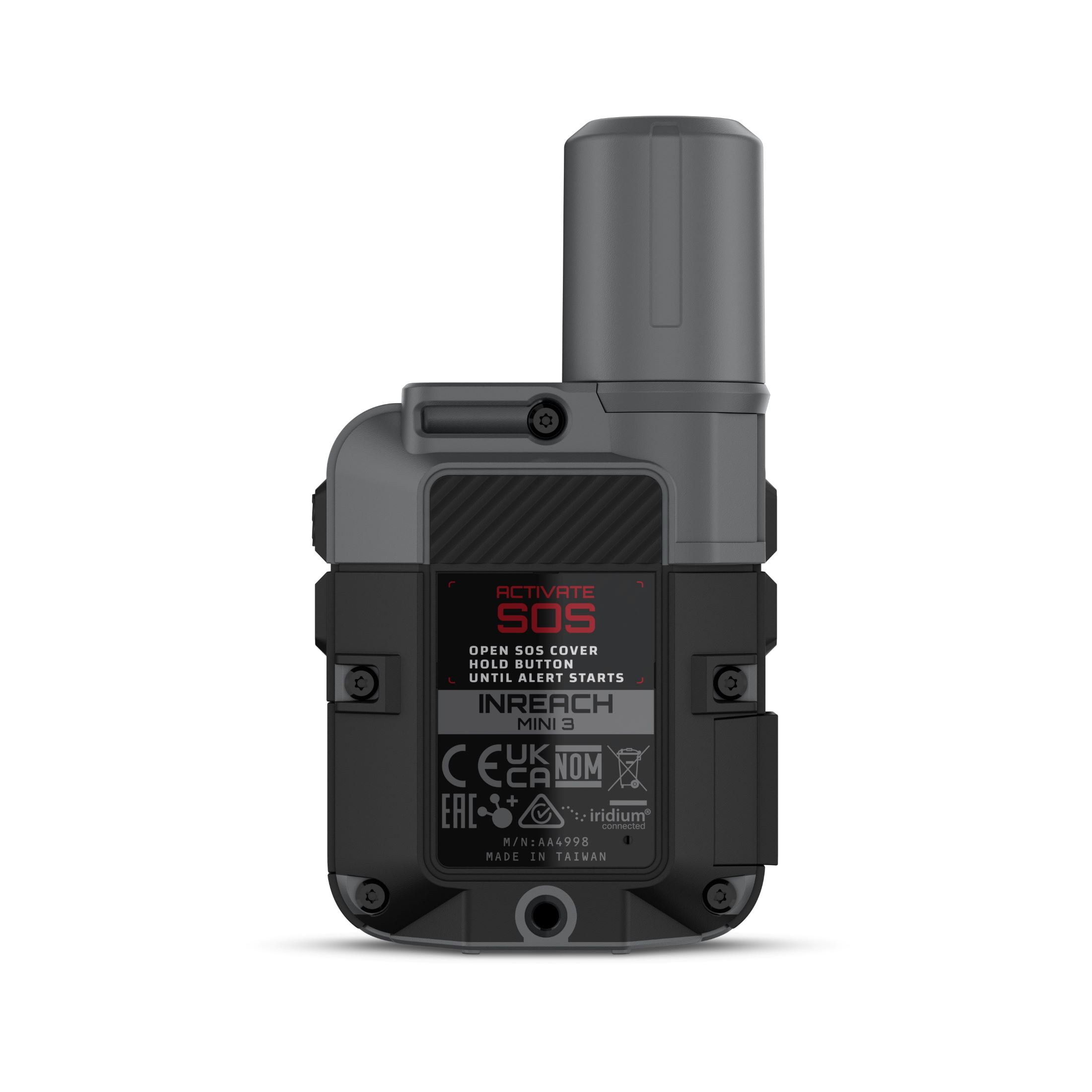 Garmin inReach Mini 3, Rugged Compact Global Satellite Communicator with Color Touchscreen, Two-Way Texting, Emergency SOS Messaging & Long Battery Life Up to 350 Hours with 10-min inReach® Tracking