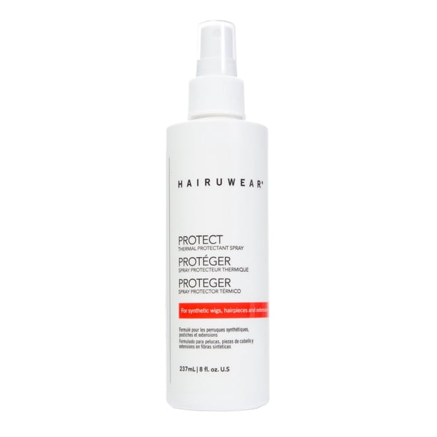 Raquel Welch HairUWear Spray protector térmico para pelucas sintéticas, piezas y extensiones de cabello, 8 onzas líquidas