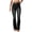Black women's bootcut jeans a1, variant on Women's Bootcut High Waisted Jeans with Pockets Casual Basic Long Pants Denim Trousers for Daily Wear Office Stretchy Jeans, Dark Blue M