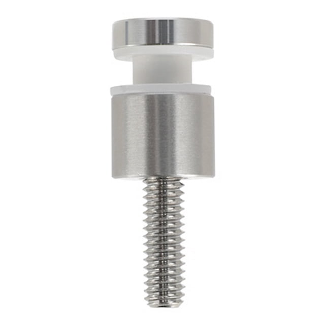 soporte tubular 2.8 x 1.9 cm plata