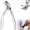 Silver, variant on Rongyun Black Curved Nail Clipper, Toenail Clippers for Seniors with Long Handle, Wide Jaw Opening Nail Clippers for Thick Nails, Curved Blade Trimmer with Anti-Slip Grip and Safety Lock (1PC)