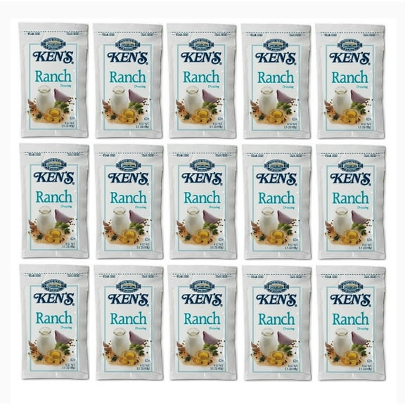 Ken's Ranch Salad Dressing Packets (Pack of 15)