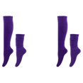 thumbnail image 4 of Calcetines holgados Jumpingount Morado oscuro 2Conjunto, 4 of 6
