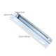 thumbnail image 3 of Folding Shelf Bracket Heavy Duty DIY Bracket for Space Saving Table Bench 23.5 * 4 * 0.2cm Stainless Steel Support 1 Set, 3 of 4
